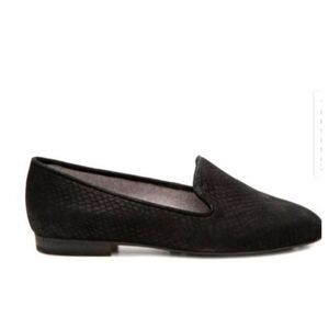 COM & SENS GLORIETTE LEATHER LOAFERS BLACK SIZE 8
